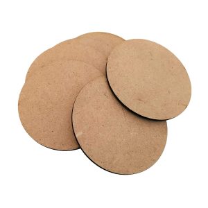 Plain Round Circle MDF Blank